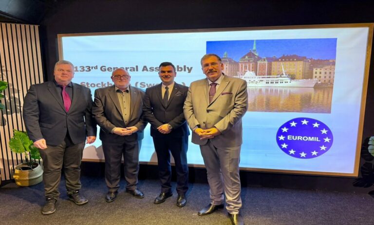 Αντιπροσωπεία ΠΟΜΕΝΣ στη 133η Γενική Συνέλευση EUROMIL στη Στοκχόλμη
