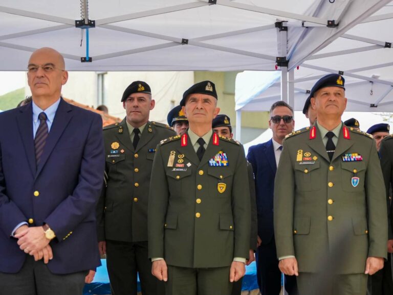 Νίκος Δένδιας στην εκδήλωση μνήμης στο Ωραίο Ξάνθης