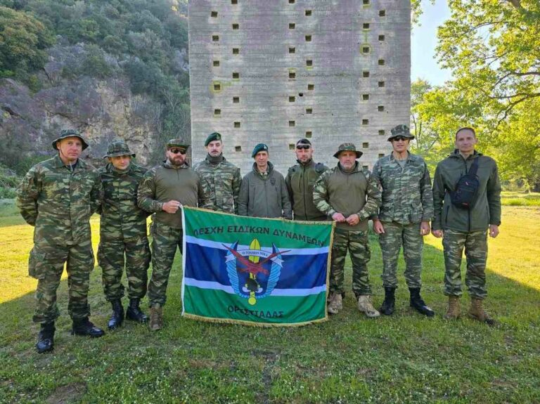 Ομάδα εφέδρων καταδρομέων της Λέσχης Ορεστιάδας στους Πανελλήνιους Αγώνες στη Ρεντίνα Θεσσαλονίκης
