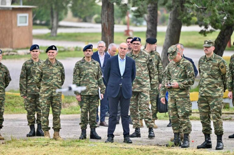 Δένδιας στην 34η Ταξιαρχία: Νέα Θητεία και drones