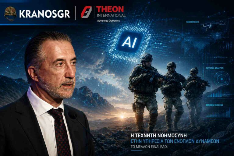 Η THEON φέρνει την Τεχνητή Νοημοσύνη στην άμυνα