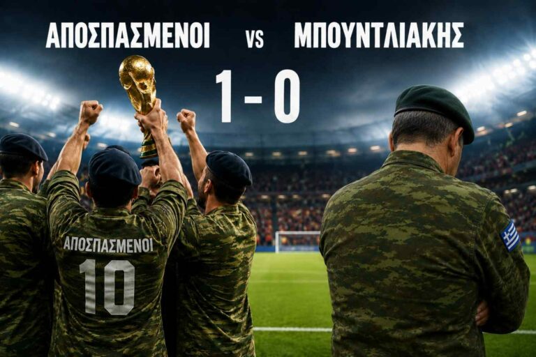 Αποσπασμένοι – Μπουντλιάκης 1-0