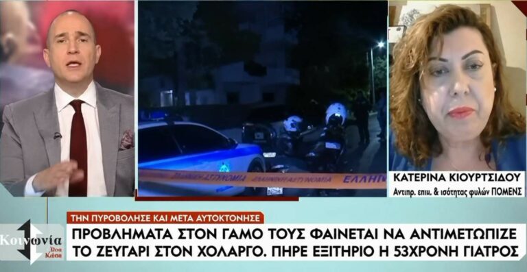 ΠΟΜΕΝΣ: Η Κ. Κιουρτσίδου στο OPEN για τη βία